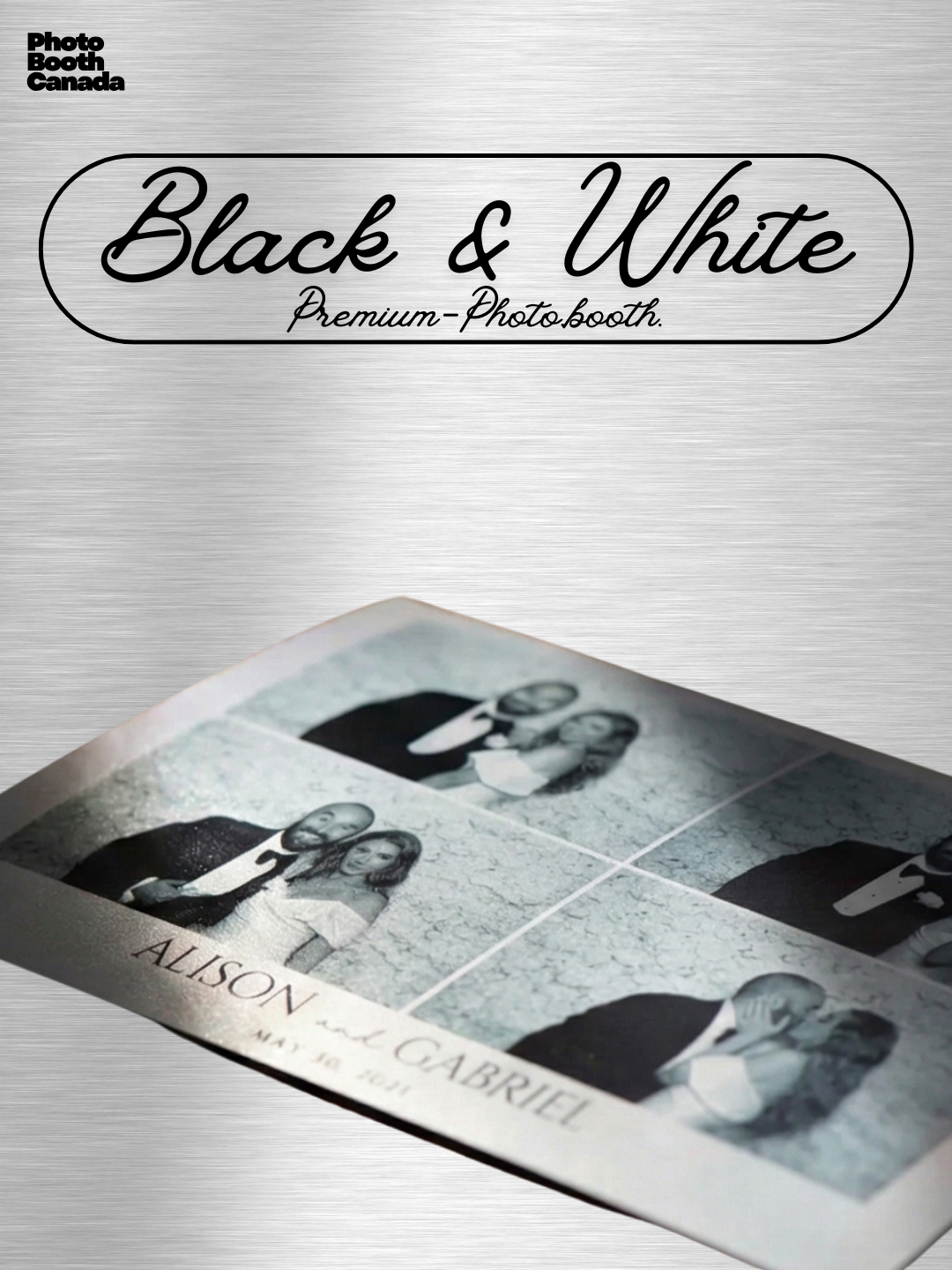 Black and White Photobooth
